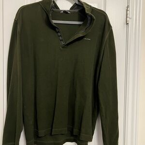 Calvin Klein Men's Olive Sweater